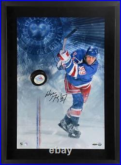 Wayne Gretzky NY Rangers Framed Signed 16 x 24 Breakthrough Photo Fanatics