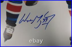 Wayne Gretzky NY Rangers Signed 16x20 Framed Photo Limited Ed UDA Authenticated