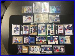Wayne Gretzky New York Rangers Autograph Jersey Patch Card Lot OF 23 MUST SEE