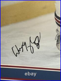 Wayne Gretzky New York Rangers Autographed Framed 16x20 with JSA COA