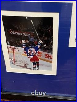 Wayne Gretzky New York Rangers Autographed Framed Jersey With JSA LOA