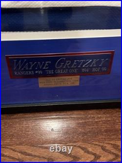 Wayne Gretzky New York Rangers Autographed Framed Jersey With JSA LOA