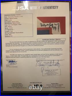 Wayne Gretzky New York Rangers Autographed Framed Jersey With JSA LOA