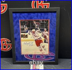 Wayne Gretzky New York Rangers Autographed Signed 11x14 Framed Photo JSA COA