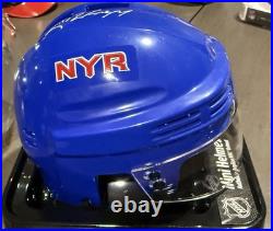 Wayne Gretzky New York Rangers Autographed Signed Mini Helmet with COA