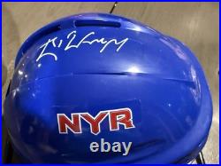 Wayne Gretzky New York Rangers Autographed Signed Mini Helmet with COA