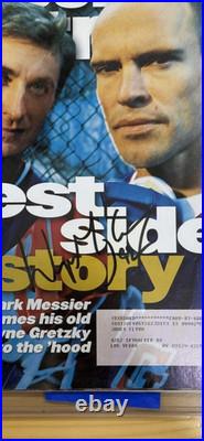 Wayne Gretzky New York Rangers Autographed Sports Illustrated withPSA COA