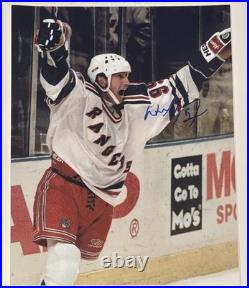 Wayne Gretzky New York Rangers NHL Hockey Signed Autographed 11x14 Photo