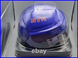 Wayne Gretzky New York Rangers Signed Autographed Mini Helmet COA AUTO