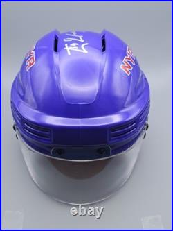 Wayne Gretzky New York Rangers Signed Autographed Mini Helmet COA AUTO