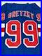 Wayne Gretzky New York Rangers Signed Hockey Jersey COA
