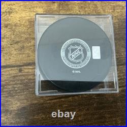 Wayne Gretzky New York Rangers autographed hockey puck P. A. A. S. Authenticated