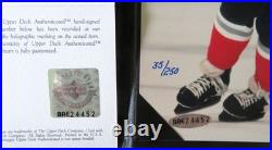 Wayne Gretzky New York Rangers signed 8 x 10 color photo UDA COA