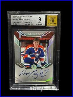 Wayne Gretzky Oilers 2004 05 Ud Ultimate Collection Signatures Auto Bgs 9.5 10