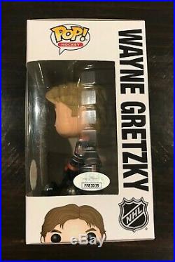 Wayne Gretzky Oilers Kings Autographed Signed Pop Funko Hockey Vinyl #32 Jsa Coa