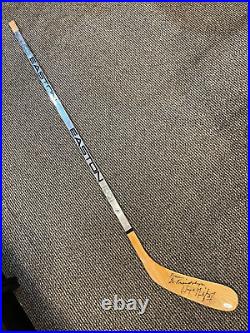 Wayne Gretzky Oilers Kings Rangers Signed Game Issued Hockey Stick Unused Jsa