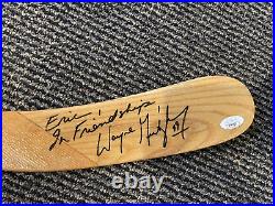 Wayne Gretzky Oilers Kings Rangers Signed Game Issued Hockey Stick Unused Jsa