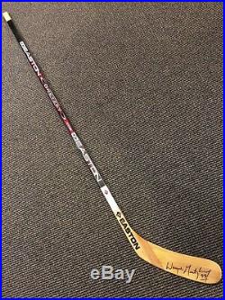 Wayne Gretzky Oilers Rangers Kings Easton Game Issued Signed Hockey Stick Jsa