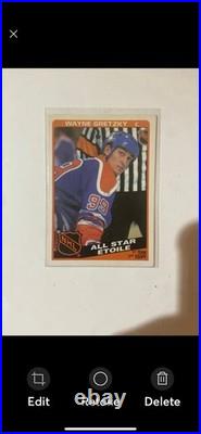Wayne Gretzky Opeechee #18 Autographed Rookie Card offers considered/%%