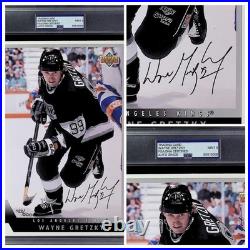 Wayne Gretzky PSA 9 AUTO Autograph 1993 UPPER DECK Photo SLABBED Sealed PSA/DNA