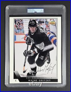 Wayne Gretzky PSA 9 AUTO Autograph 1993 UPPER DECK Photo SLABBED Sealed PSA/DNA