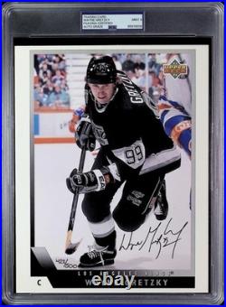 Wayne Gretzky PSA 9 AUTO Autograph 1993 UPPER DECK Photo SLABBED Sealed PSA/DNA