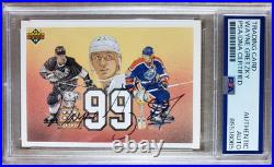 Wayne Gretzky PSA/DNA Certified Auto 1991-92 Upper Deck Signed Hockey Card