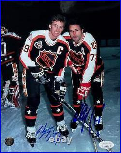 Wayne Gretzky & Paul Coffey Autographed 8x10 Photo (JSA)