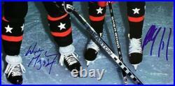 Wayne Gretzky & Paul Coffey Signed 1993 NHL All-Star Game 16x20 Photo JSA LOA