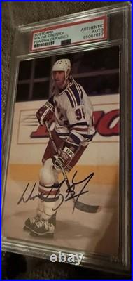 Wayne Gretzky Postcard Autograph PSA/DNA Certified Authentic Auto Wayne Gretzky Postcard Autograph PSA/DNA Certified Authentic Auto