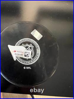 Wayne Gretzky Rangers Alex Ovechkin Capitals Autographed Framed Pucks WithFanatics
