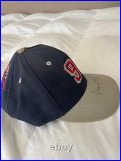 Wayne Gretzky Rangers Retirement Hat Autographed! Only one on eBay! 4/18/99