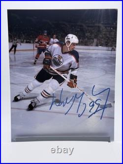 Wayne Gretzky Retirement Signed Autographed Photo Authentic 8X10 COA