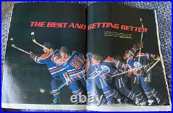Wayne Gretzky SIGNED 1st Cover 1981 Sports Illustrated Magazine NO LABEL JSA COA