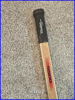 Wayne Gretzky SIGNED Hespler Game Model Stick JSA With The Gripper