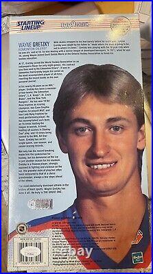 Wayne Gretzky Signed 10 Starting Lineup Edmonton Oilers Autograph Jsa Loa