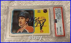 Wayne Gretzky Signed 1982 Opc Psa Auto Gem Mt 10 Edmonton Oilers