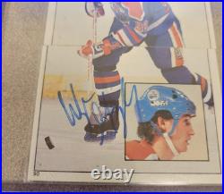 Wayne Gretzky Signed 1983 O-pee-chee Opc Hockey Sticker Jsa Autograph Coa Auto