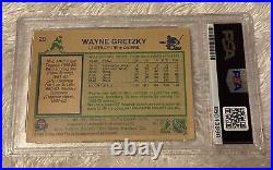 Wayne Gretzky Signed 1983 Opc #29 Psa Auto Gem Mt 10 Edmonton Oilers