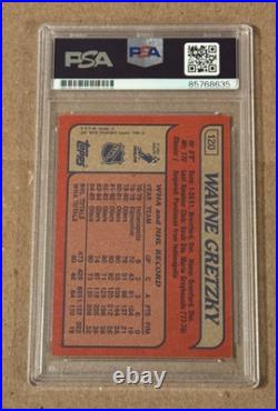 Wayne Gretzky Signed 1985-86 Topps Auto Grade 10 Psa/dna Coa The Goat