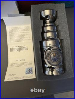 Wayne Gretzky Signed 1987 Mini Stanley Cup Trophy /250 UDA COA FADED