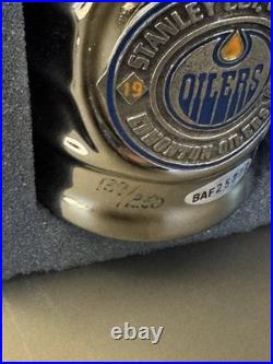 Wayne Gretzky Signed 1987 Mini Stanley Cup Trophy /250 UDA COA FADED