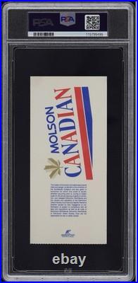 Wayne Gretzky Signed 1989 NHL All Star Ticket AUTOGRAPHED MVP PSA/DNA POP 4 Wayne Gretzky Signed 1989 NHL All Star Ticket AUTOGRAPHED MVP PSA/DNA POP 4