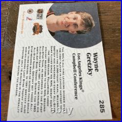 Wayne Gretzky Signed 1991 NHL Pro Set #285 Card Los Angeles Kings