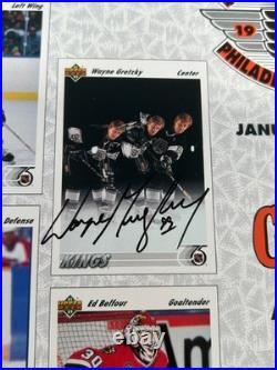Wayne Gretzky Signed 1992 All-Star Game 8x10 Sheet! UDA Autograph COA