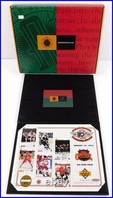 Wayne Gretzky Signed 1992 All-Star Game 8x10 Sheet in Holder UDA Auto in Box