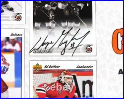 Wayne Gretzky Signed 1992 All-Star Game 8x10 Sheet in Holder UDA Auto in Box