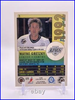 Wayne Gretzky Signed 1992 O-pee-chee Premier #3 Card Los Angeles Kings