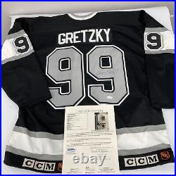 Wayne Gretzky Signed 1993 Los Angeles Kings Authentic Game Model Jersey JSA COA