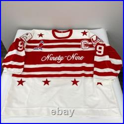 Wayne Gretzky Signed 1994 Authentic Ninety-Nine Tour Jersey Beckett COA